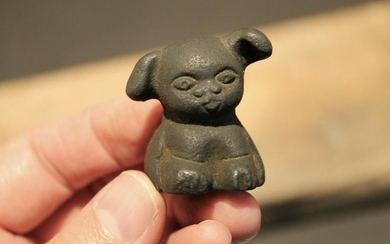 Miniature Cast Iron "Griswold Pup" Dog