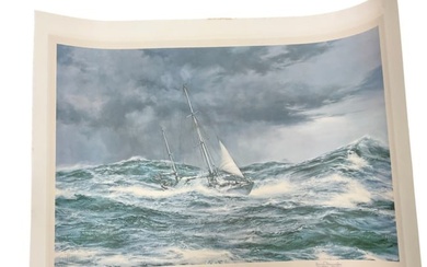 Montague Dawson Signed and Numbered Lithograph