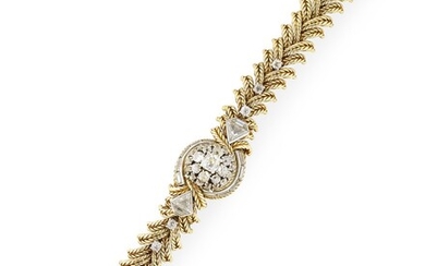 Montre bracelet de dame diamants | Lady's diamond bracelet watch, Boucheron