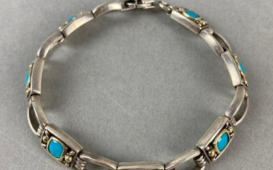 Native American Sterling Silver Bracelet