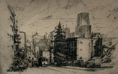 Nicholas Dunphy, Engraving, San Francisco