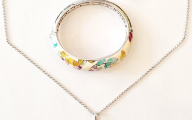No Reserve Price - Belle Étoile 2 piece jewellery set - Silver