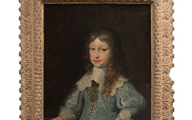 OLIO SU TELA, Carlo Emanuele II di Savoia fanciullo