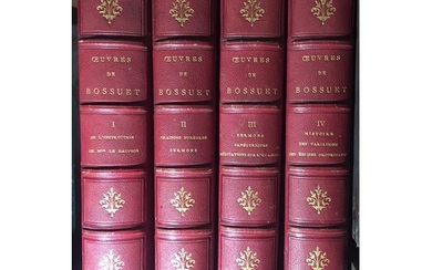 Oeuvres de Bossuet 1-4 : - Firmin Didot Frères 1852