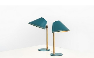 Paavo Tynell (1890-1973) Pair of lamps, model no. 9227