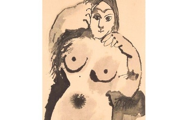 Pablo Picasso, Malaga 1881 - 1973 Mougins, follower, Nude, Offset