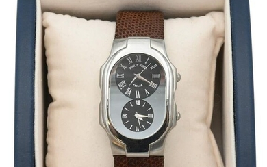 Philip Stein Teslar Mens Wristwatch, having double dial