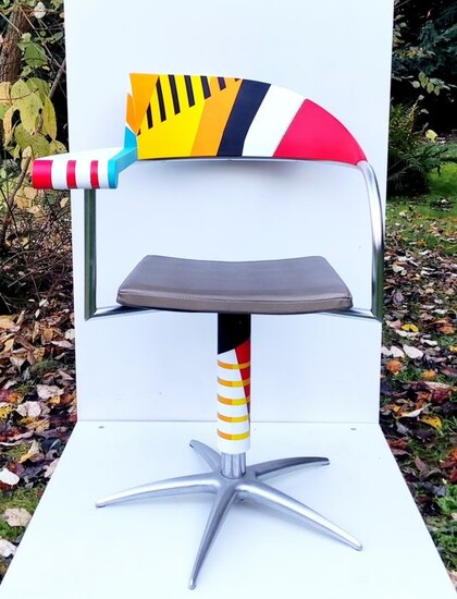 Philippe Starck, Anne Kiesecoms - Maletti Presence - Armchair, Painting - Moderne