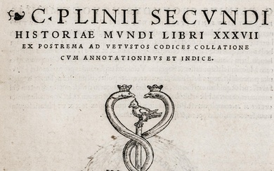 Plinius Secundus, Caius. Historiae