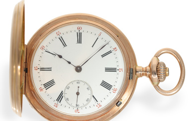 Pocket watch: very fine pocket chronometer 1st quality Gebrüder Eppner Berlin No. 69420, ca. 1889