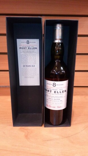 Port Ellen 1978 29 years old 8th Release - Original bottling - 70cl