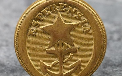 Pre-Civil War Period Republic of Texas Navy Coat Button
