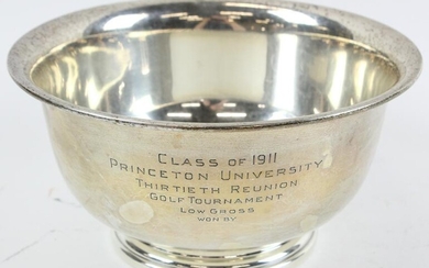 Princeton University Sterling Silver Bowl