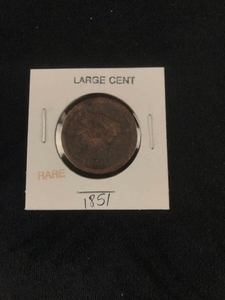 Rare Large 1851 Antique Cent