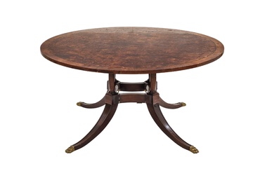 Regency style dining table 20th C