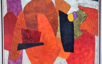 Robinson Murray Abstract Beefeater Parade Painting
