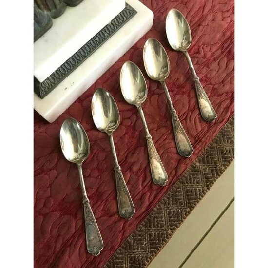 Rogers & Brothers Aesthetic Silverplate Spoons