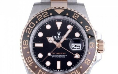 Rolex ROLEX GMT master II 126711CHNR black dial watch men