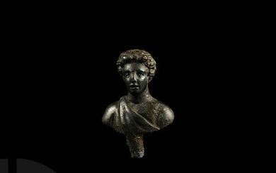 Roman Bust of Young Commodus