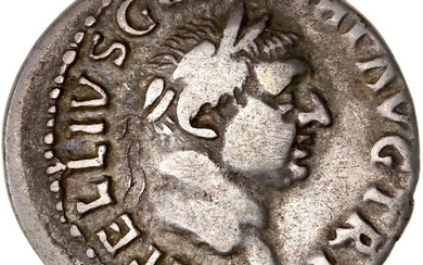 Roman Republic - AR Denarius, Vitellius (AD 69) Rome - LIBERTAS-RESTITVTA, Libertas standing facing - Silver