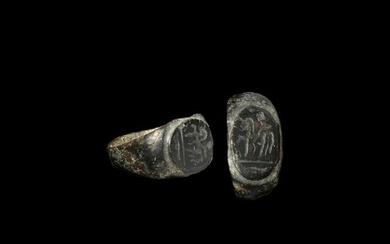 Roman Ring with Cavalryman
