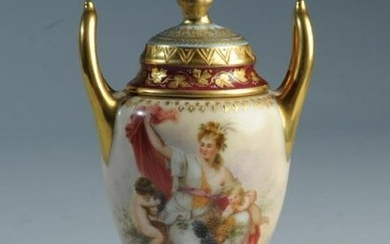 Royal Vienna Diminutive Vase
