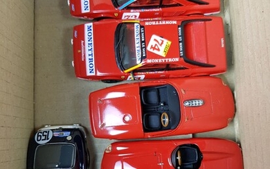 STARTER - LOT de 6 véhicules métal échelle 1/43 : 2x Ferrari Mondial 1x Ferrari...