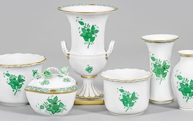 Sammlung Vasen "Apponyi grün" von HEREND