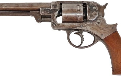Scarce Starr Arms Company NY Civil War Era Union .44 Caliber Antique Black Powder Revolver