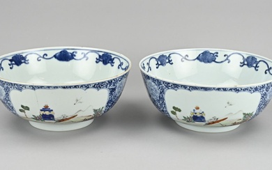 Set of Chinese bowls Ø 26 cm.