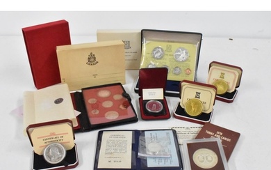 Silver Proof Coins - a collection comprising of Royal Canadi...