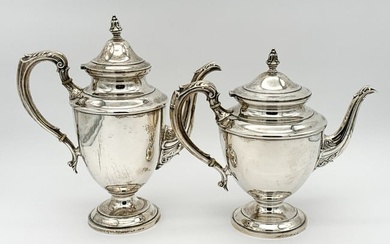 Sterling Silver Teapot And Coffee Pot
