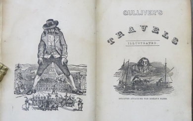 Swift, Gulliver Travels, Leavitt & Allen US Ed. 1856, illustrated, Notes