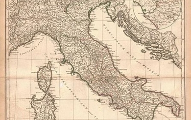 Tabula Italiae Antiqua Geographica...