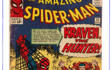 The Amazing Spider-Man #15 (Marvel, 1964) CGC VG 4.0...