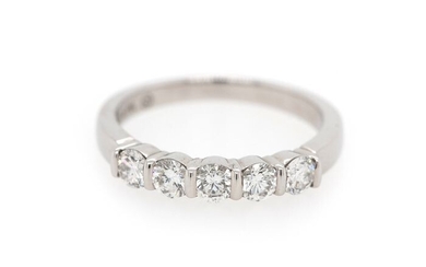 Tiffany - PT950 Platinum - Ring Diamond