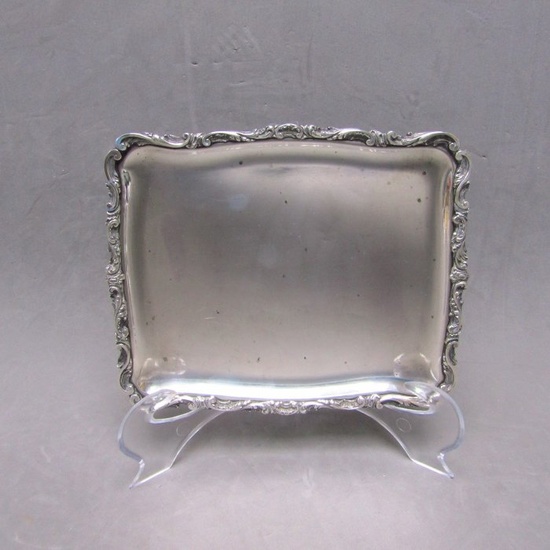 Tray (1) - .925 silver - Rudolphe Beunke - 219 gr. de plata - France - Late 19th century