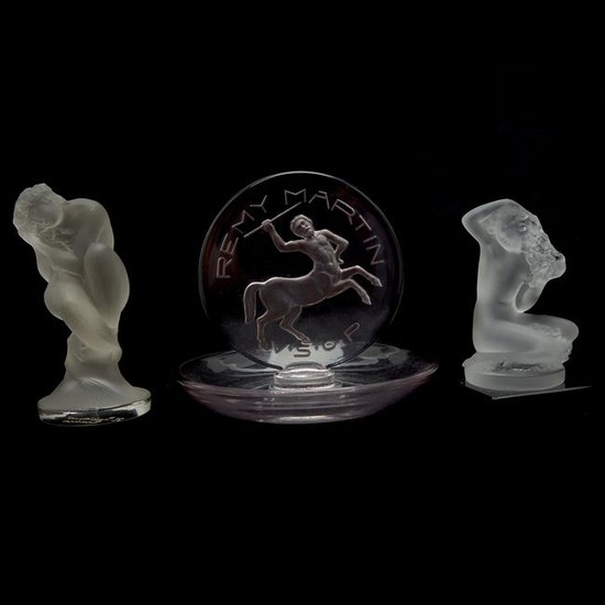 Two Lalique Items With One Additional.