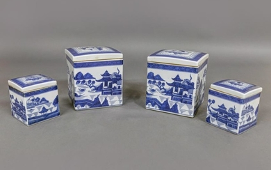 Two pair of Canton Boxes