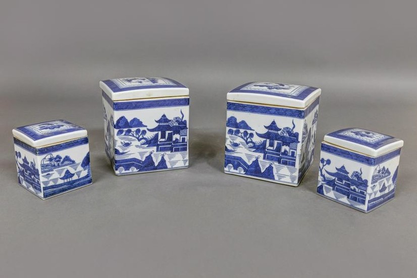 Two pair of Canton Boxes