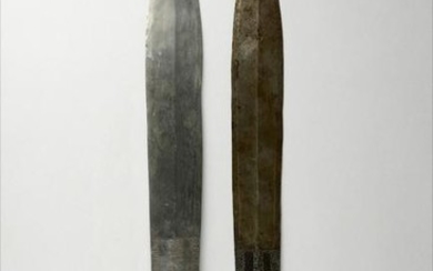 Two short swords "fa" - Gabon, Fang