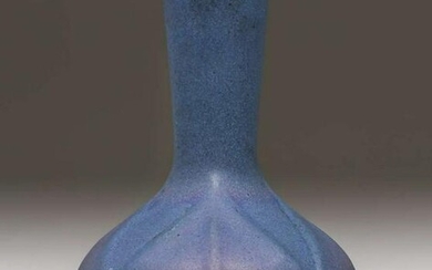 Van Briggle Matte Blue & Purple Vase 1917