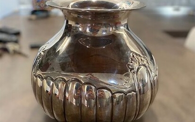 Vase - .925 silver - Cesa - Italy - 21st century