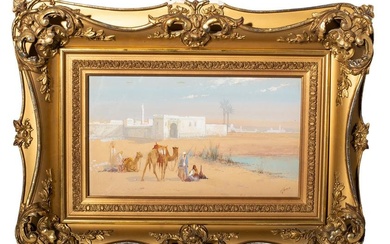 Victor Casenelli (1868-1961) Watercolor (Cincinnati)