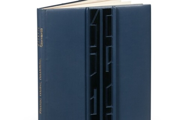 Vivantes cendres, innommées. 1961. 1/30 de tête. Exceptionnelle reliure de P.L. Martin, Giacometti, Alberto -- Michel Leiris