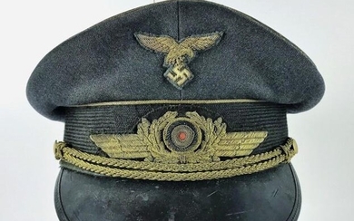 WW2 German Luftwaffe General Officer Cap, EREL
