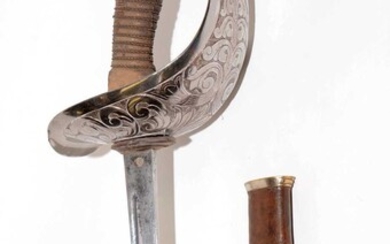 WWI Cavalry Officer's sword, 1912 pattern, and effects