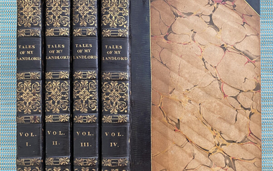 Walter Scott Tales of My Landlord 4 vols 1818