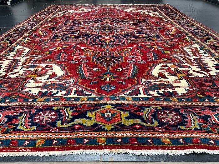 Wunderschöner Heriz Art deco - Carpet - 335 cm - 245 cm