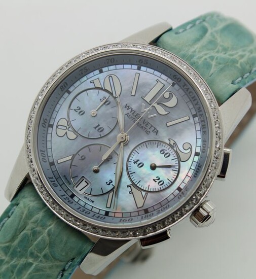 Wyler Vetta - diamonds chronograph automatic - " NO RESERVE PRICE" - Unisex - 2000-2010
